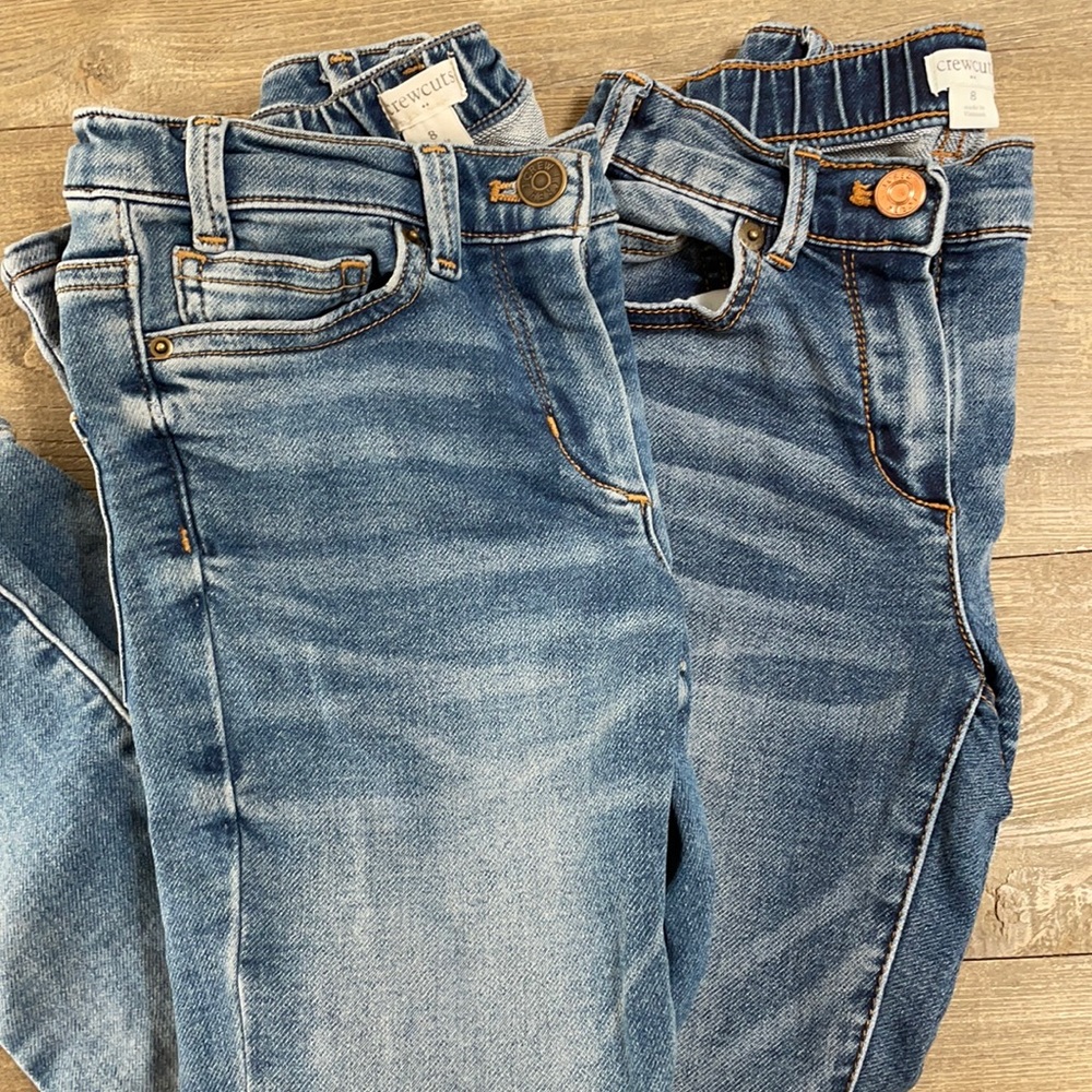 Crewcuts girls skinny jeans